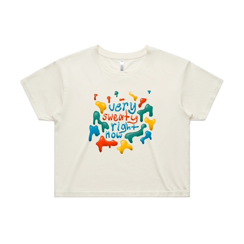 Very Sweaty Tee by Lonely Kids Club. All clothing from our T-shirts to our shorts and hoodies are ethically made, and printed packed and shipped from Sydney.