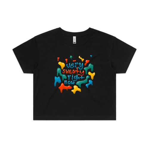 Very Sweaty Tee by Lonely Kids Club. All clothing from our T-shirts to our shorts and hoodies are ethically made, and printed packed and shipped from Sydney.