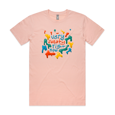 Very Sweaty Tee by Lonely Kids Club. All clothing from our T-shirts to our shorts and hoodies are ethically made, and printed packed and shipped from Sydney.