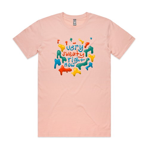 Very Sweaty Tee by Lonely Kids Club. All clothing from our T-shirts to our shorts and hoodies are ethically made, and printed packed and shipped from Sydney.