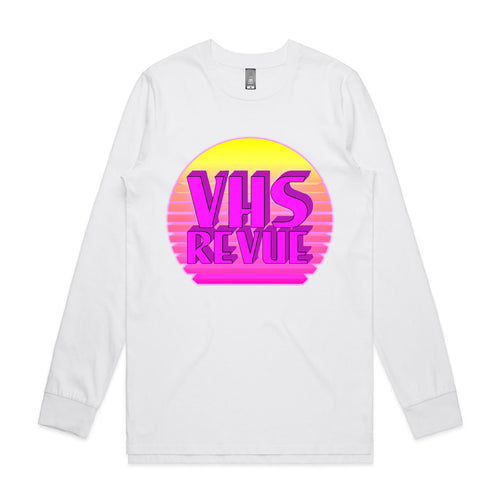 VHS Revue Tee by Lonely Kids Club. All clothing from our T-shirts to our shorts and hoodies are ethically made, and printed packed and shipped from Sydney.