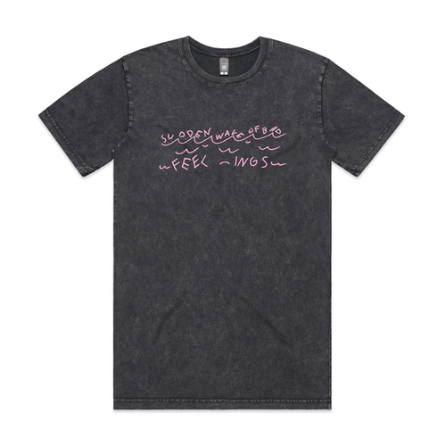 Wave Of Bad Feelings Tee by Lonely Kids Club. All clothing from our T-shirts to our shorts and hoodies are ethically made, and printed packed and shipped from Sydney.