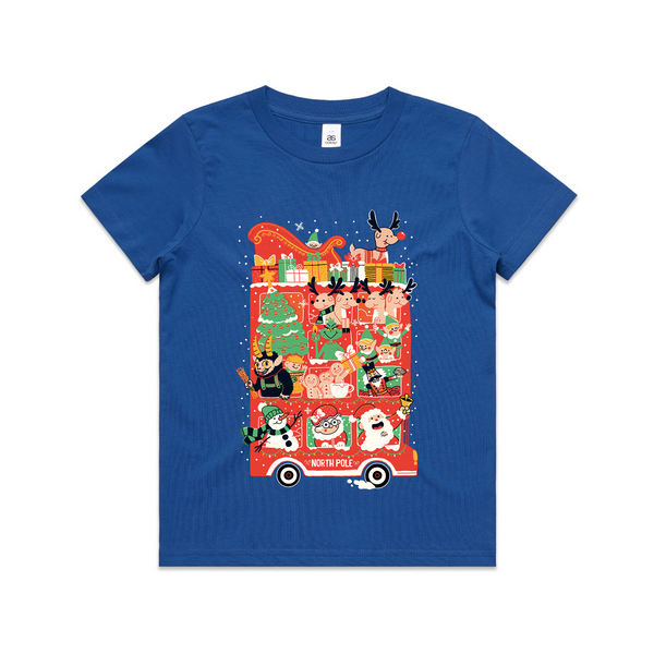 Christmas Bus Kids Tee