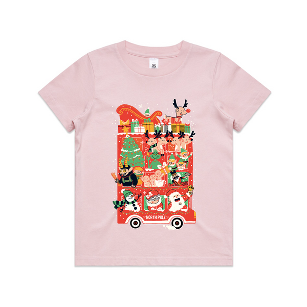 Christmas Bus Kids Tee